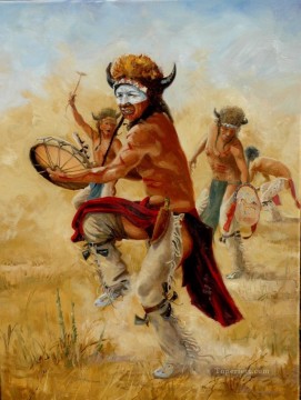 indios americanos occidentales 68 Pinturas al óleo